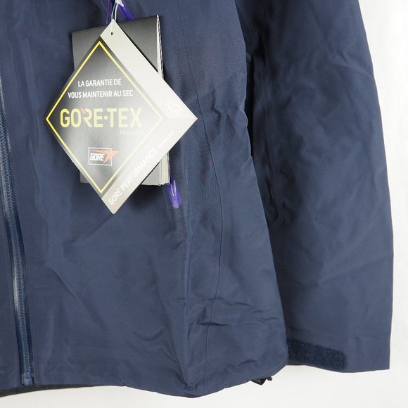 Arc'teryx Women's Beta LT Jacket Hoody Gore-Tex Pro Lightweight Black Sapphire S - Picture 4 of 10